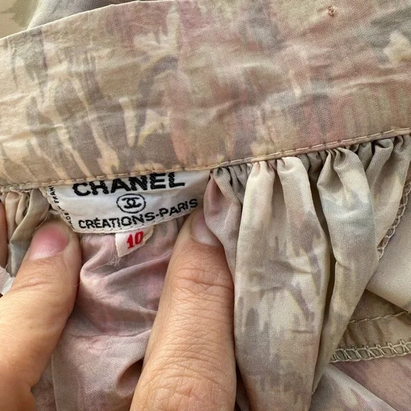 Vintage CHANEL 70’s Full skirt - Picture 4 of 7